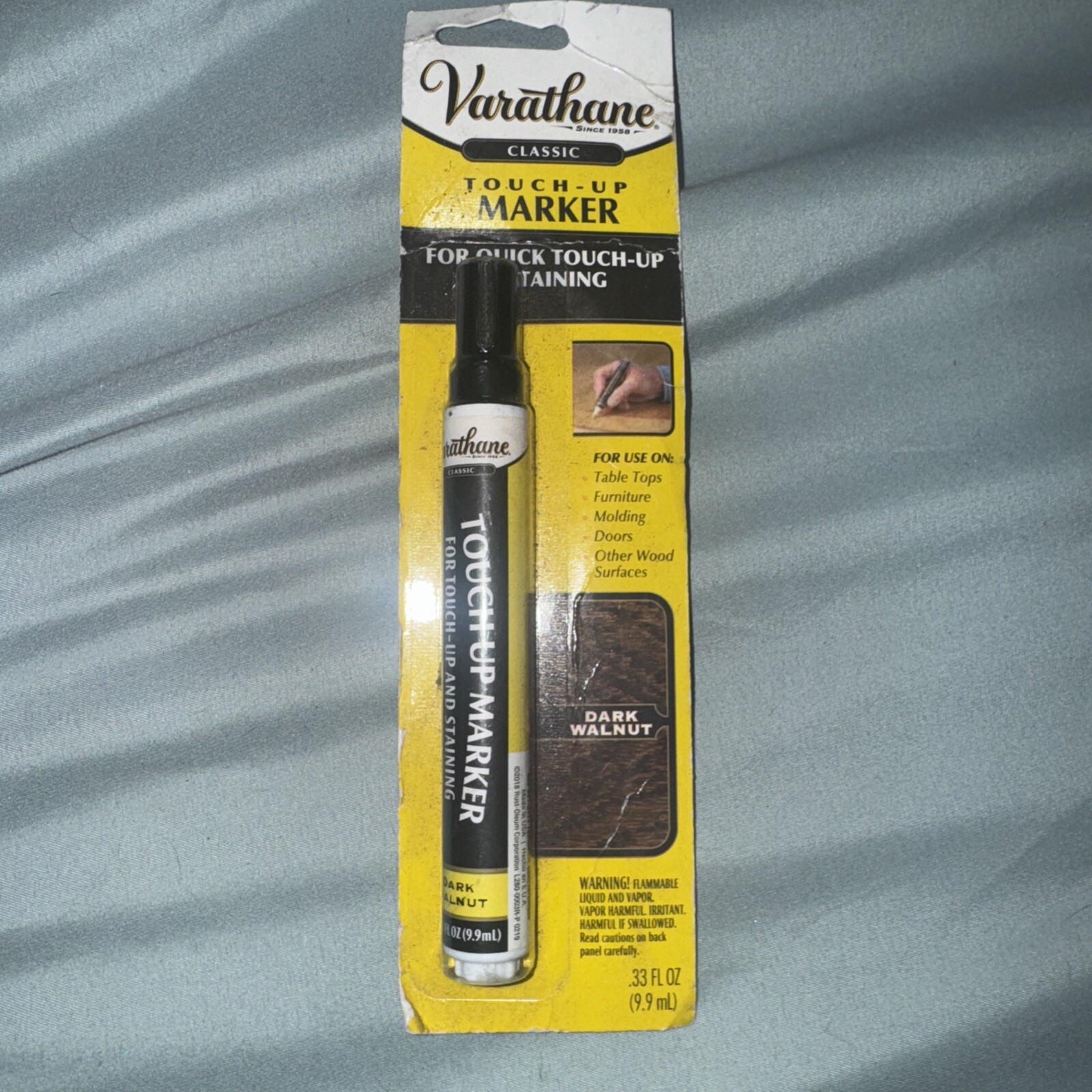 RustOleum Varathane Classic Wood Stain Touch-Up Marker Dark Walnut .33 FL Oz