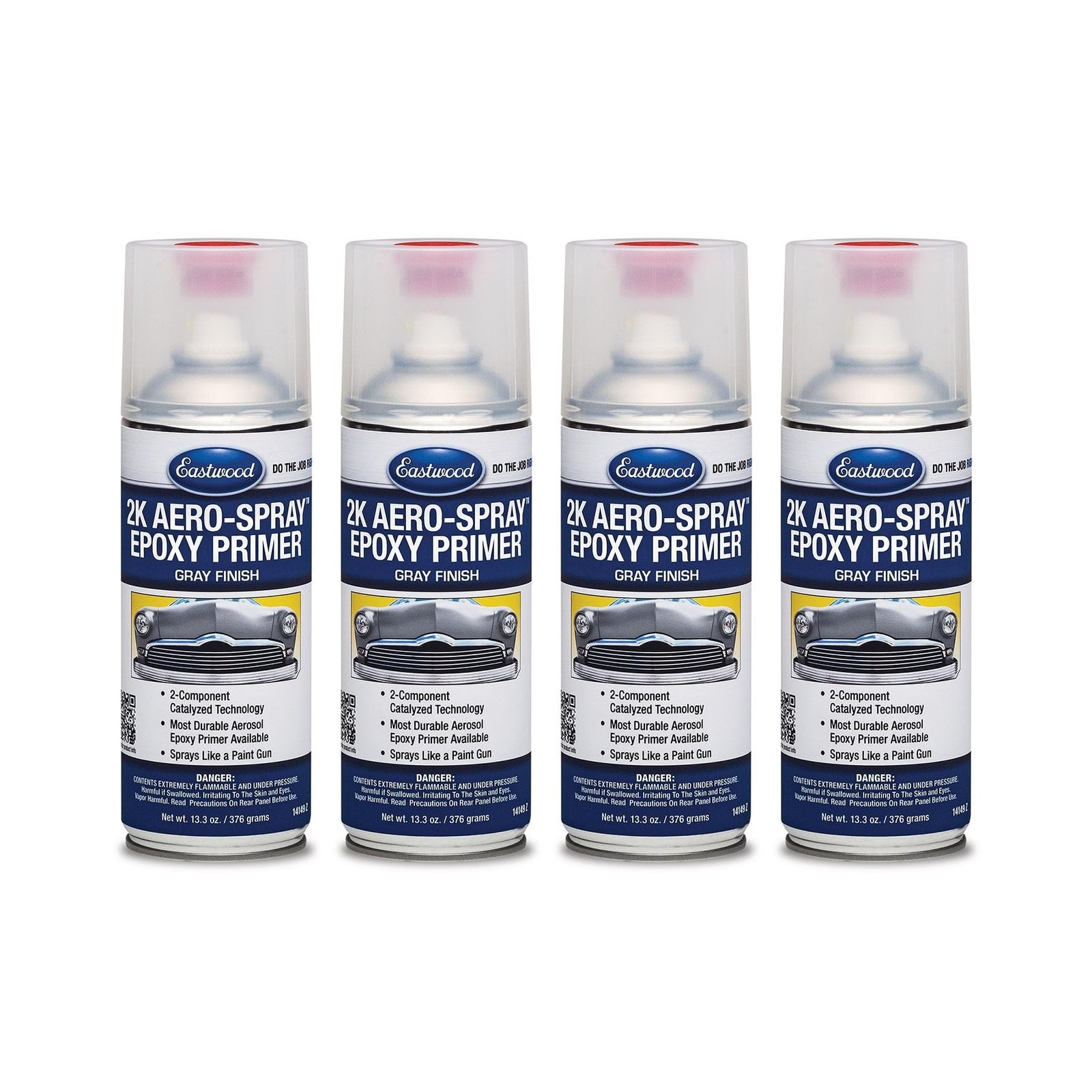 Eastwood 2K Epoxy Gray Primer | AeroSpray Catalyzed Technology | Durable Dire…