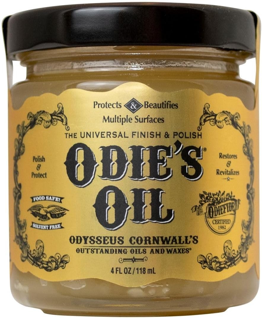 ODIE’S Oil Universal Finish for Wood, Leather, Plastic, Vinyl, Metal & Non Toxic