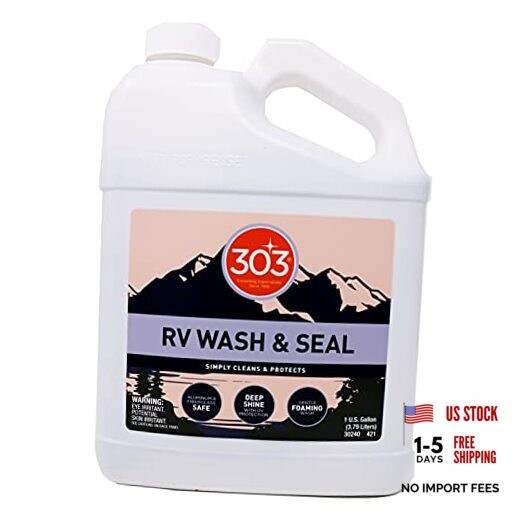 RV Wash & Seal – Clean, Streak-Free Finish, pH Neutral with High Foaming