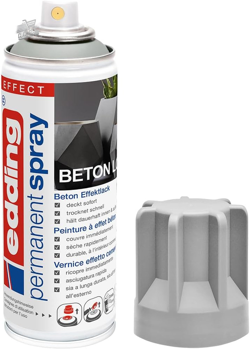 Spray paint cement material effect acrylic 200ml glass metal wood plastics