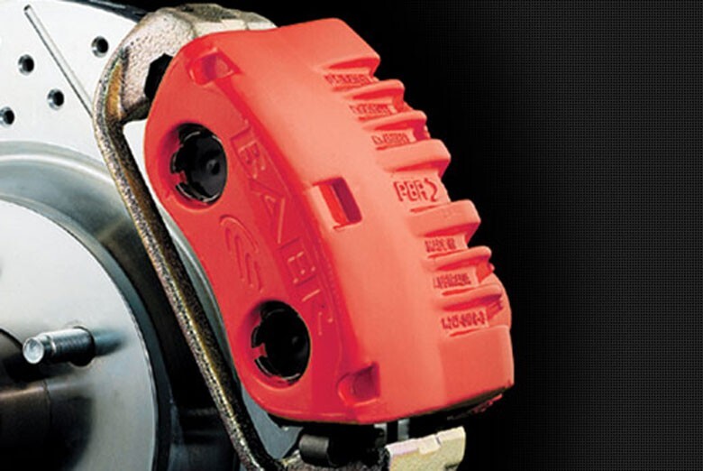 Dupli-Color High Performance Red Caliper Paint with Ceramic 8oz 237mL