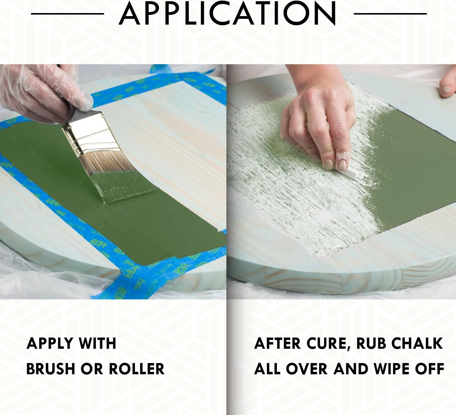 Versatile Green Chalkboard Brush-On Paint, 30 Oz – 4 Pack for Creative Fun