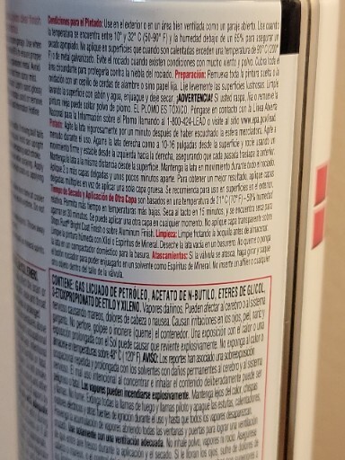 Rust-Oleum CRYSTAL CLEAR ENAMEL 7701830 Protective Spray Paint 12oz NEW Aero