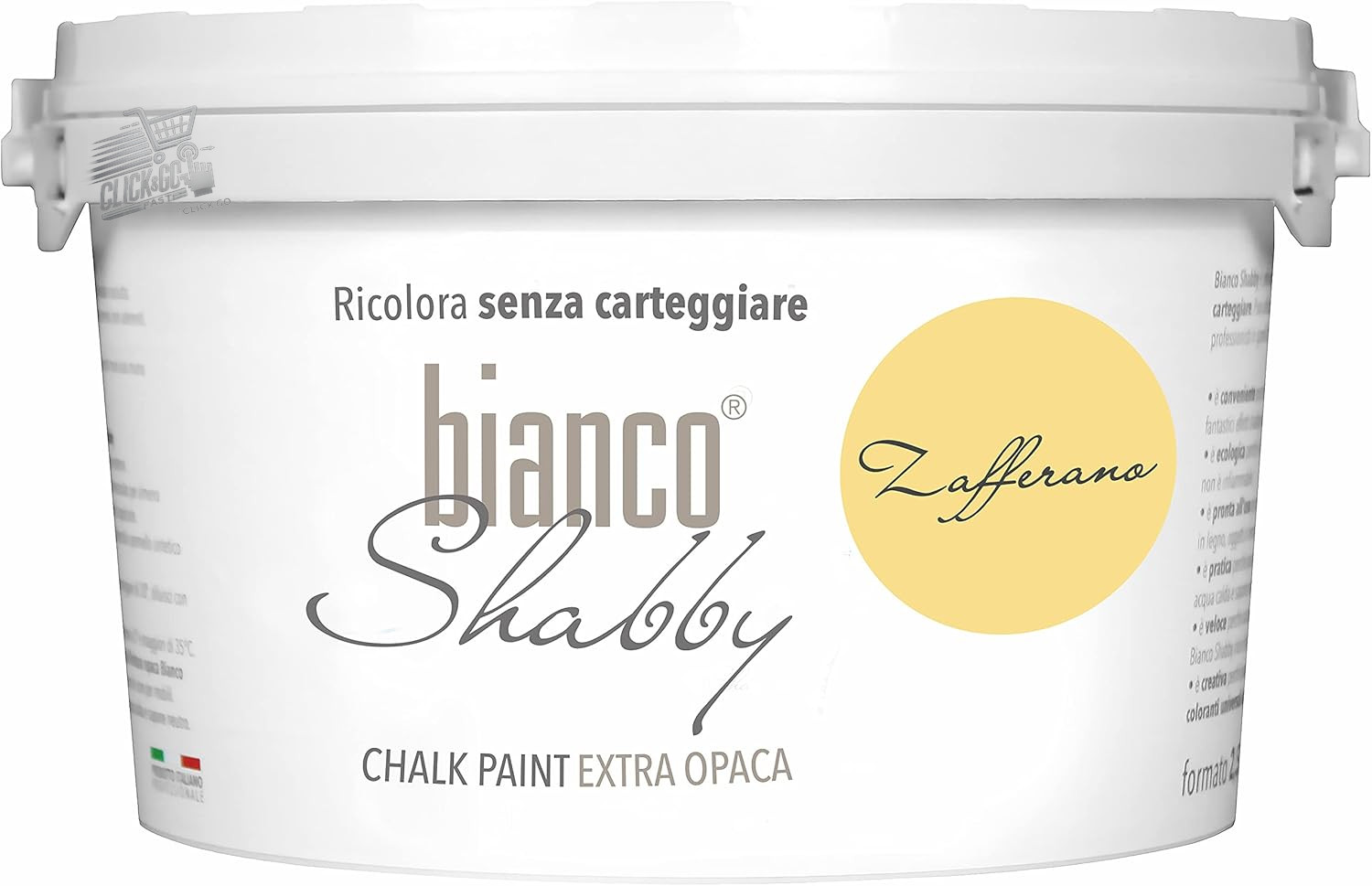 CHALK PAINT Saffron Painting Furniture Walls Shabby Chic Vintage Extra Matte 2 5L