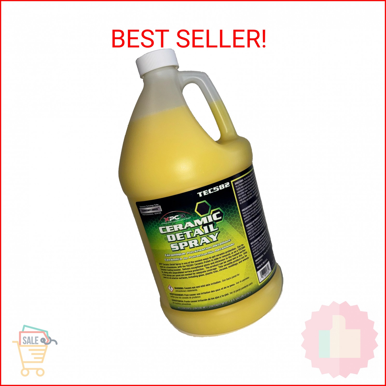 TEC582 CERAMIC DETAIL SPRAY (1 Gallon)