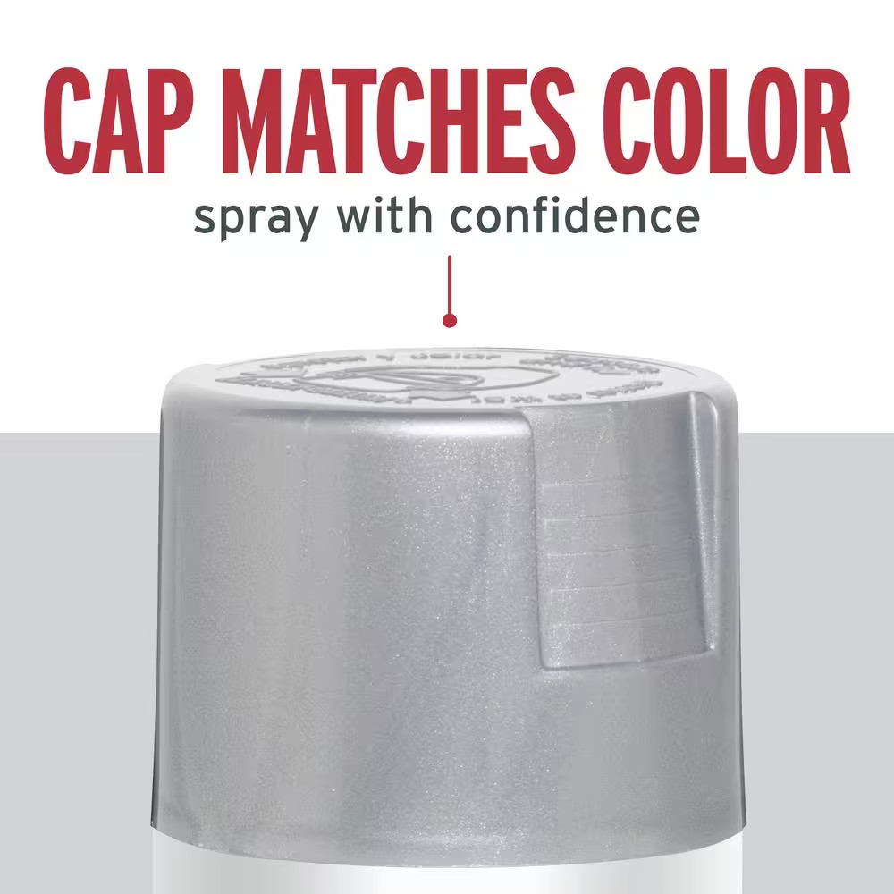 11 Oz. Metallic Silver Protective Spray Paint (6-Pack)