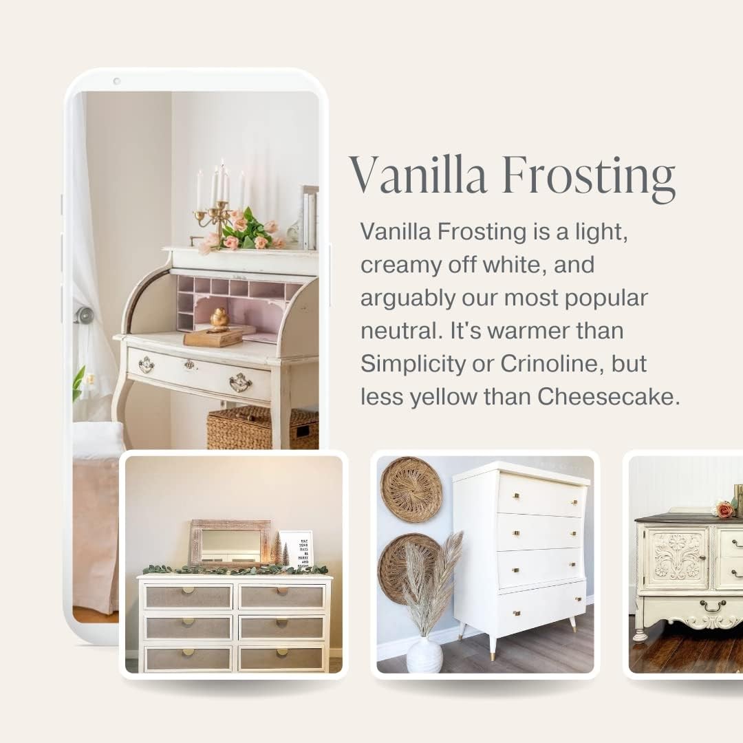 Rustic Elegance Multi-Purpose Chalk Paint, Eco-friendly formula, Matte finish.