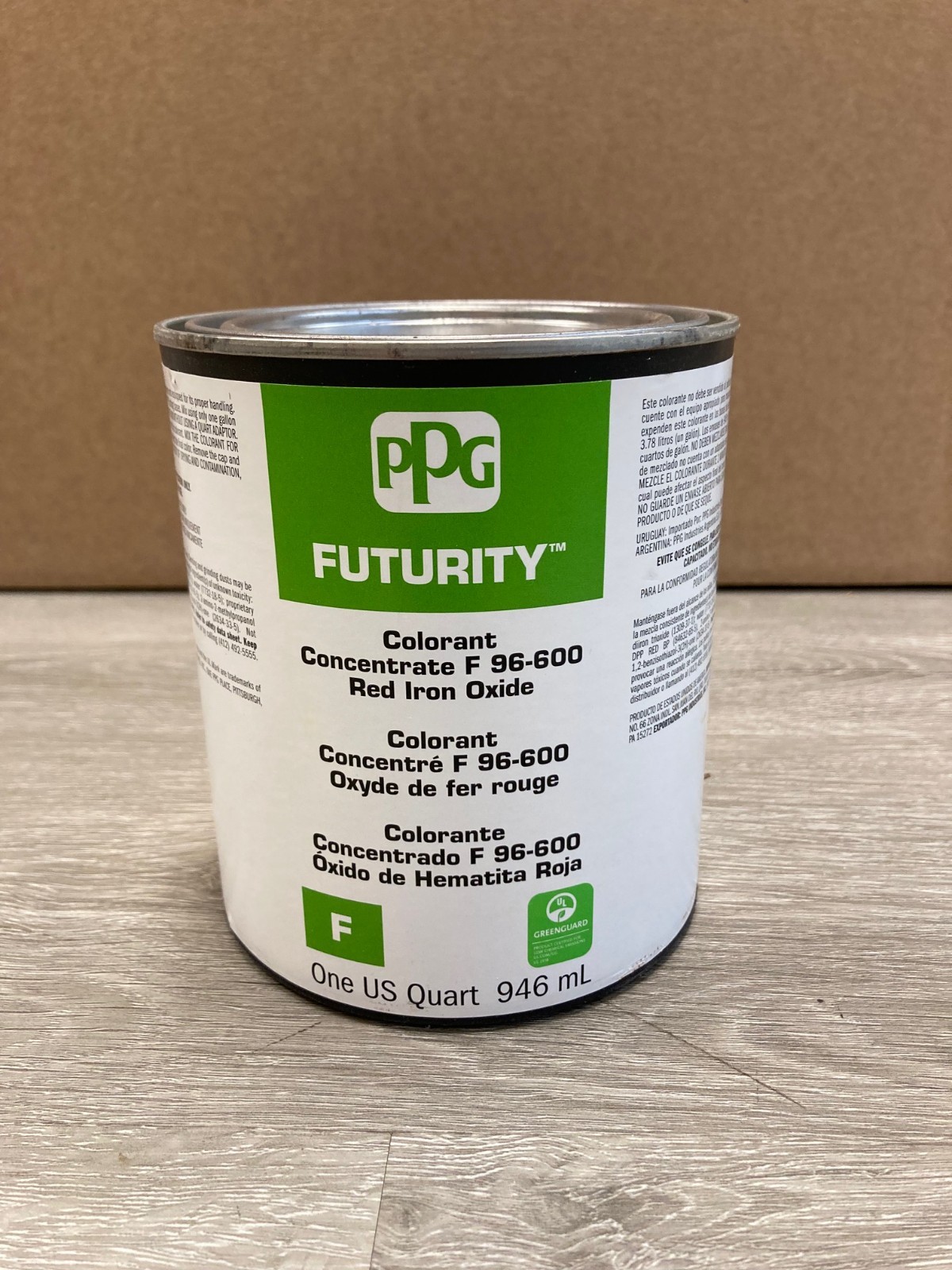 PPG Futurity Colorants and PPG HS Colorants various colors