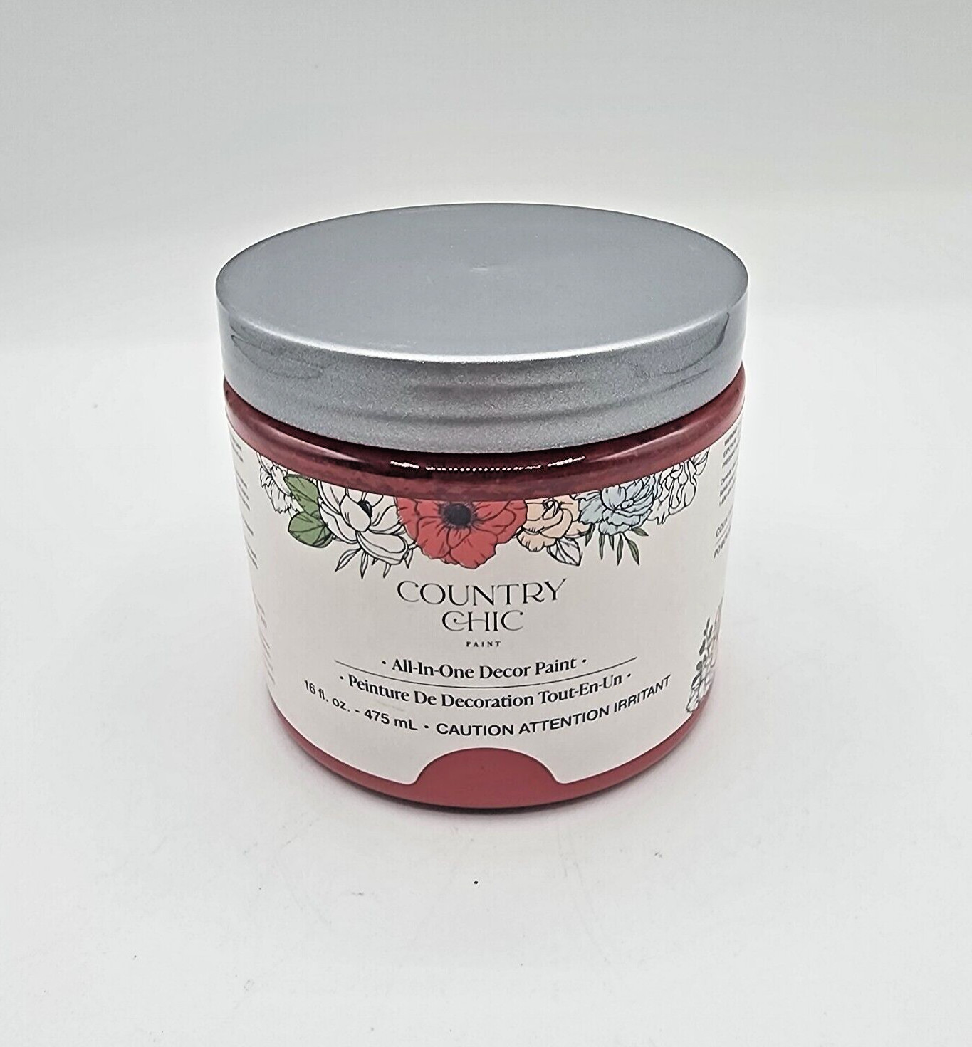 Country Chic Paint POPPY Chalk Style All-in-One Paint for Furniture Decor