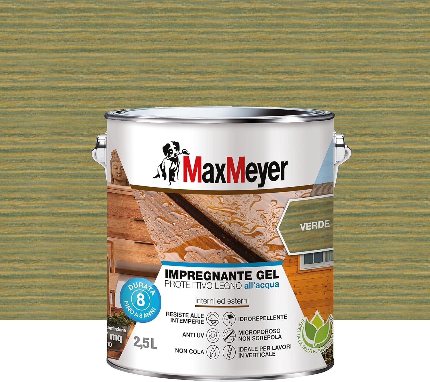 MAXMEYER GREEN WATER GEL IMPREGNATOR 2.5L
