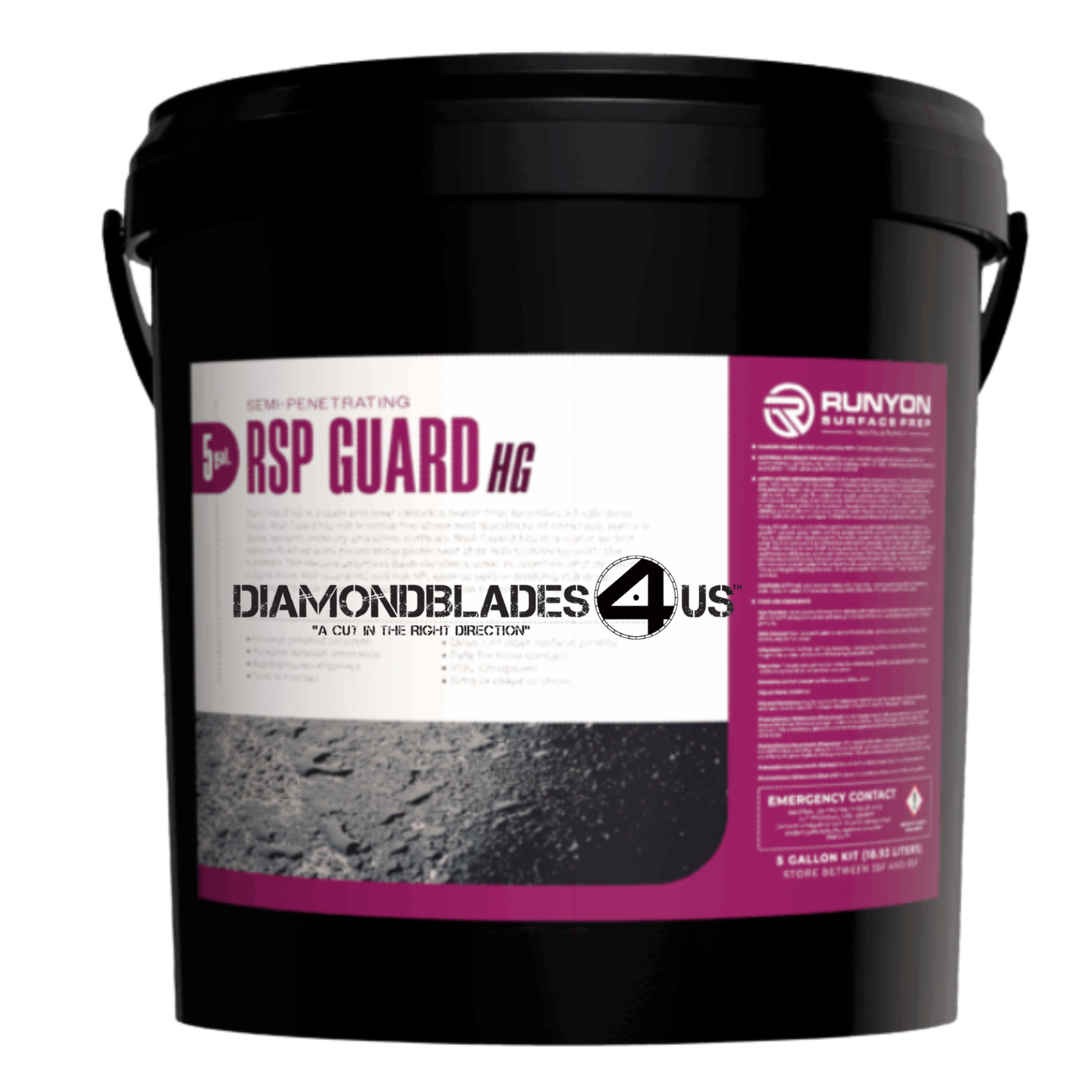 Diamondblades4us RSP Guard HG – High-Gloss Concrete & Surface | Concrete Sealer