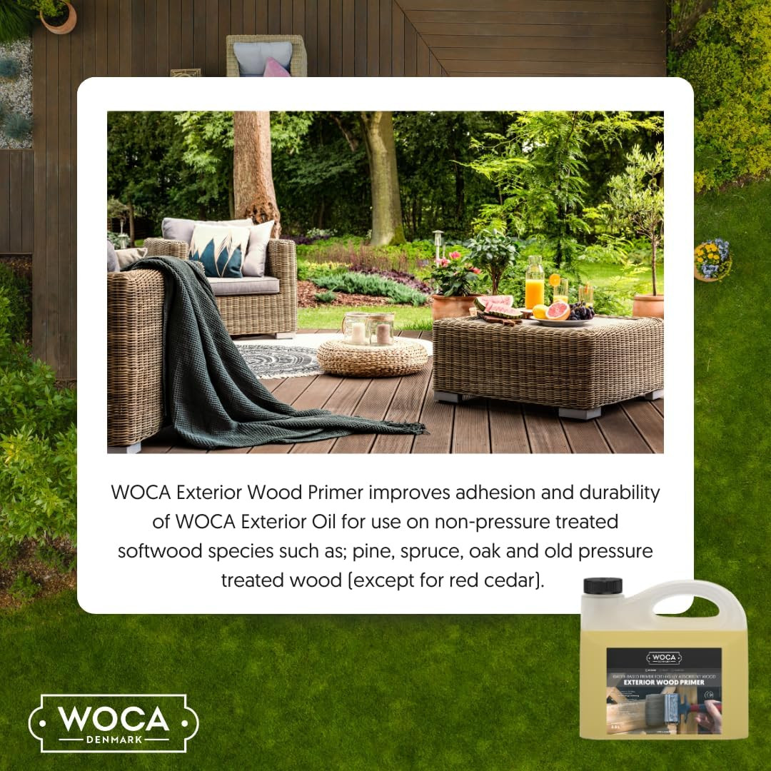 Eco-Friendly Wood Primer 2.5L – Water-Based, Moisture Resistant Finish