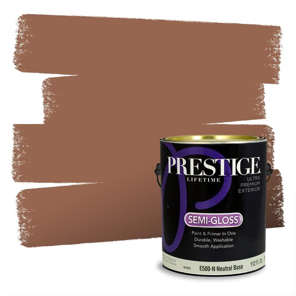 Exterior Paint and Primer in One – 100% Acrylic Latex, Semi-Gloss