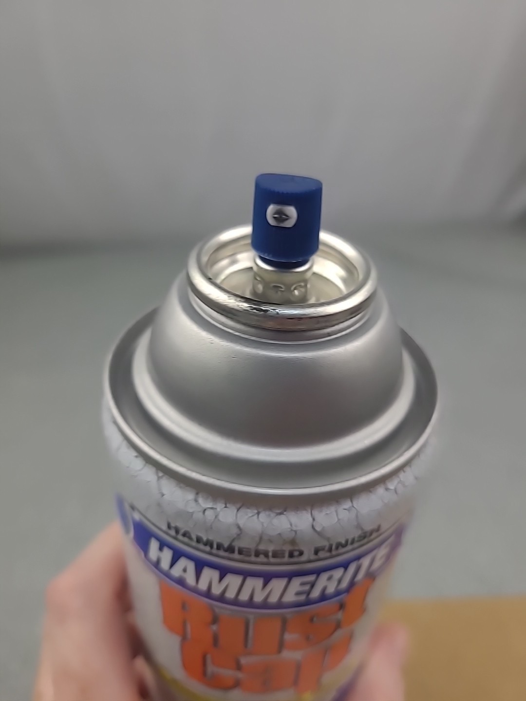 Hammerite Rust Cap Hammered Finish Black Spray Paint Used 12 Oz