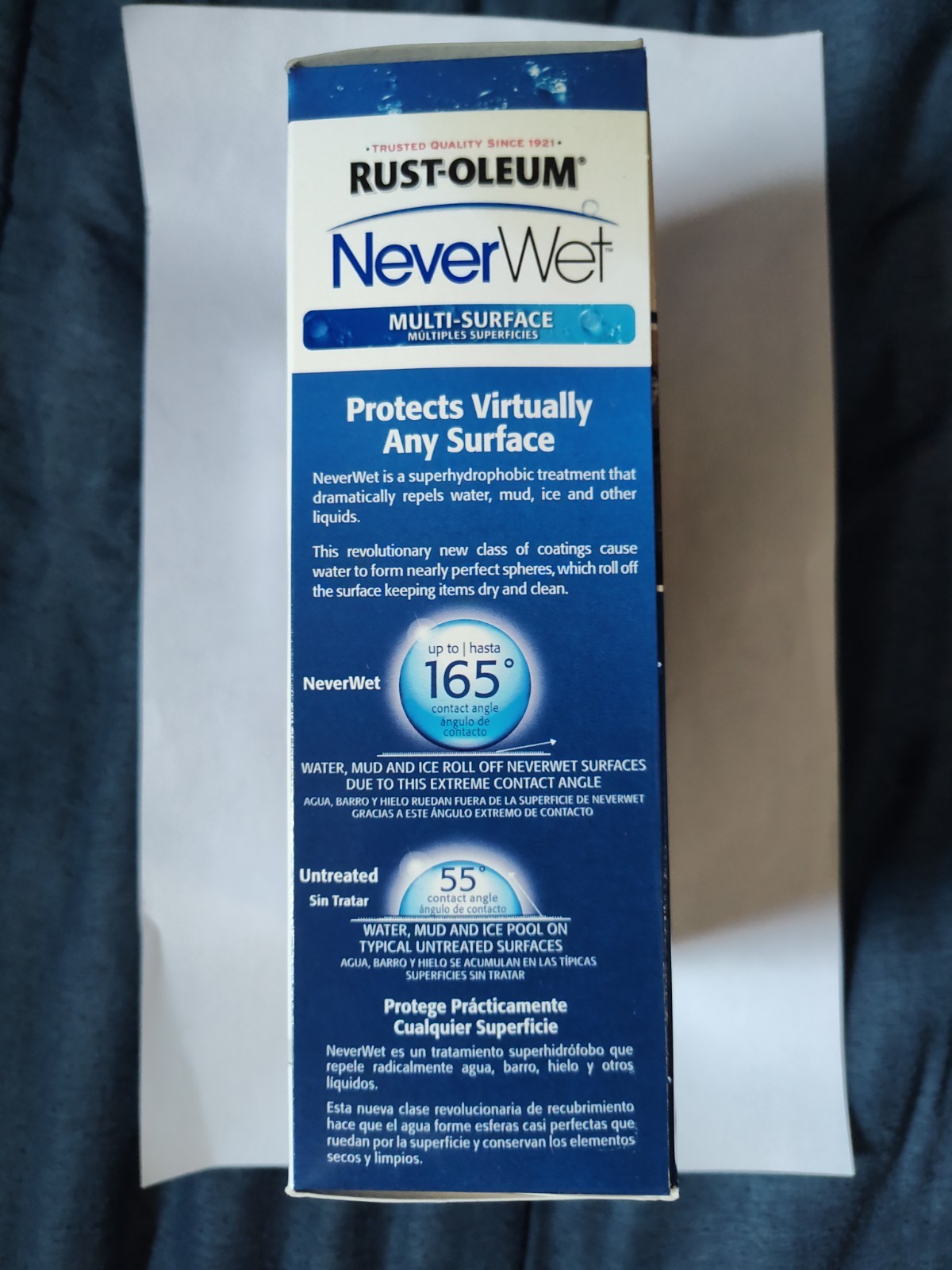 Never Wet Rust-Oleum 18oz Multi Purpose Protector Spray Kit Waterproof old stock