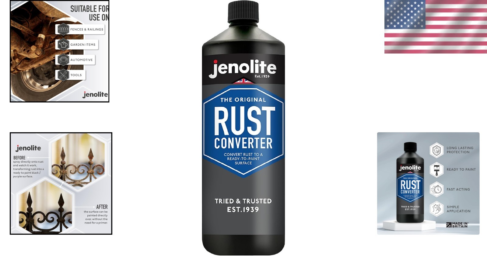 Water-Based Rust Inhibitor – Made in Britain, 33.8 fl oz