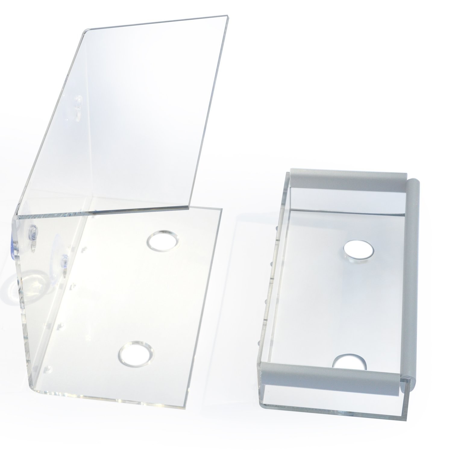 PetFusion Tranquility Window Bird Feeder in Premium Lucite Acrylic. (I) Remov…