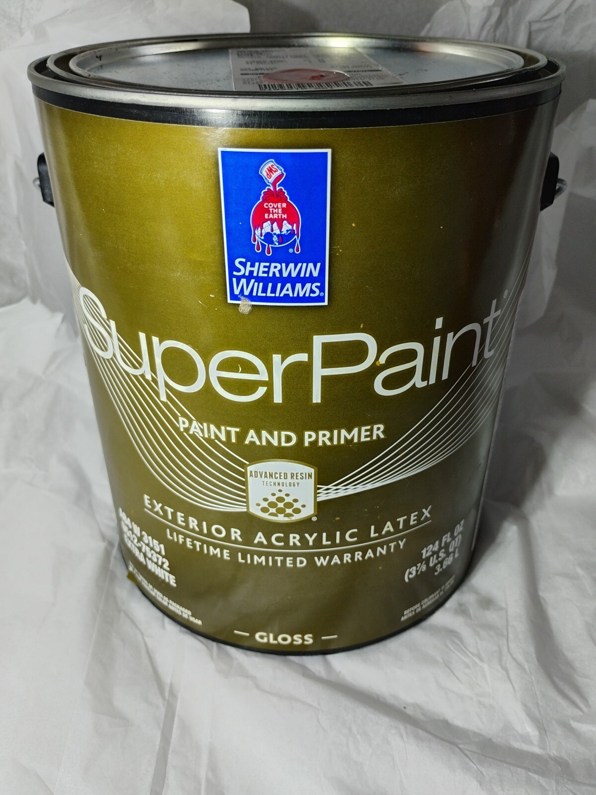 1 Gallon SuperPaint Paint And Primer In One Color Traditional Cedar