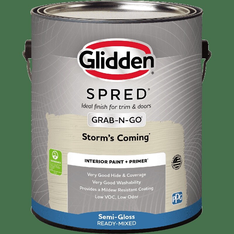 Interior Wall Paint Low VOC Low Odor Semi Gloss Washable Mildew Resistant New