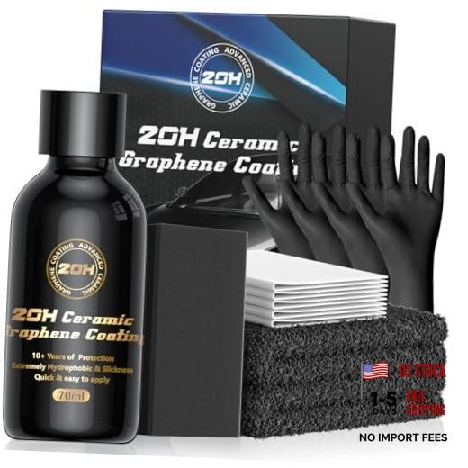 20H Professional Graphene Ceramic Coating for Cars (70ml) – Transparent Color