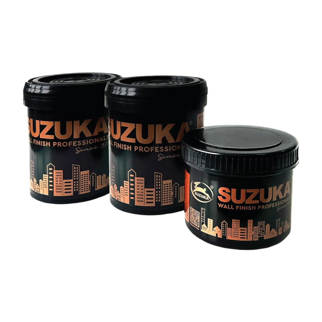 SUZUKA Strato Texture Paint SVL-404, Limewash Effect, Matte Wall – Lime Plaster