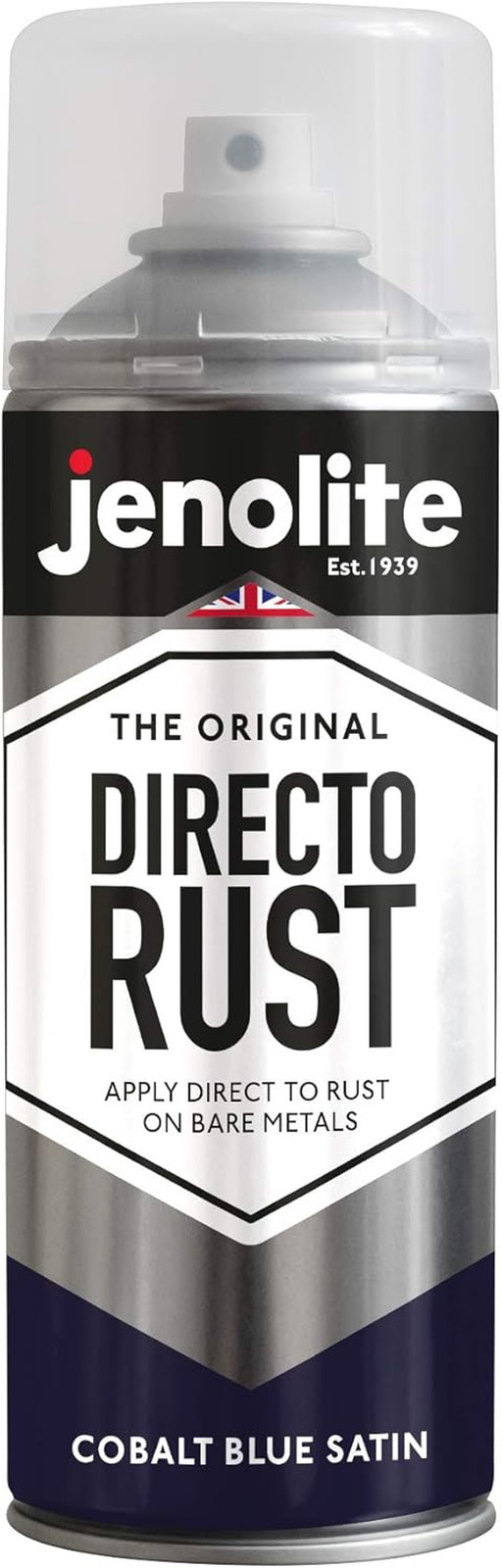 Directorust Satin Spray Paint | WHITE | 400Ml (13.52Fl Oz) | Semi-Gloss Spray Pa