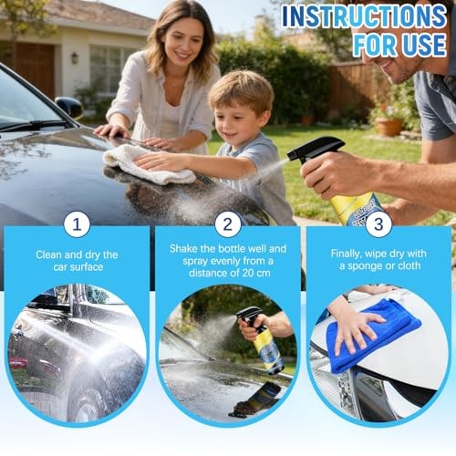 2Pcs Nano Quick Coat Restore Coating Spray, 2026 Advanced Automobile Quick