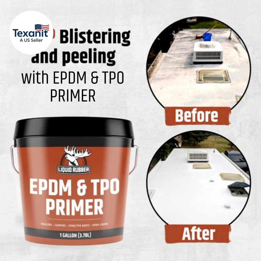 EPDM and TPO Primer – High-Performance Basecoat for RV, Camper and Trailer Roof