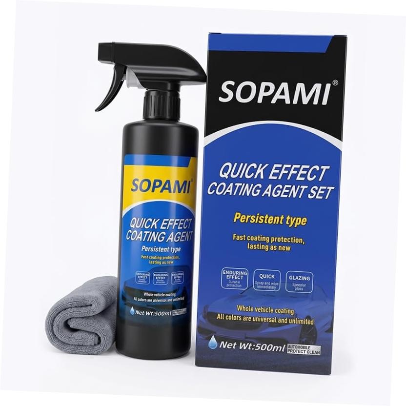 Car Coating Spray,Multi‑Purpose Quick Coating Spray | High 1 Fl Oz (Pack of 1)