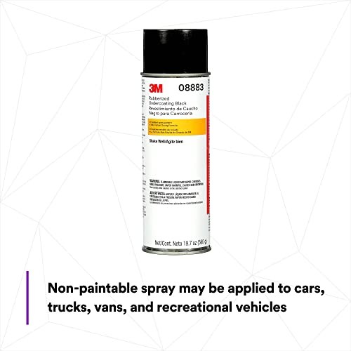 Rubberized Undercoating Aerosol Spray, 08883, 19.7 oz, 19.7 Ounce (Pack of 1)