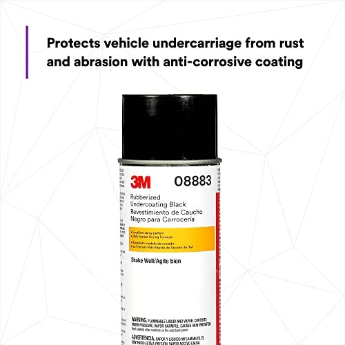 Rubberized Undercoating Aerosol Spray, 08883, 19.7 oz, 19.7 Ounce (Pack of 1)