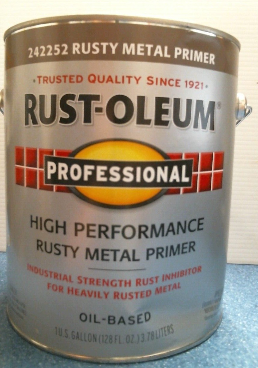 Rust-Oleum Oil-Based Rusty Metal Primer 1 Gal. (242252) FS