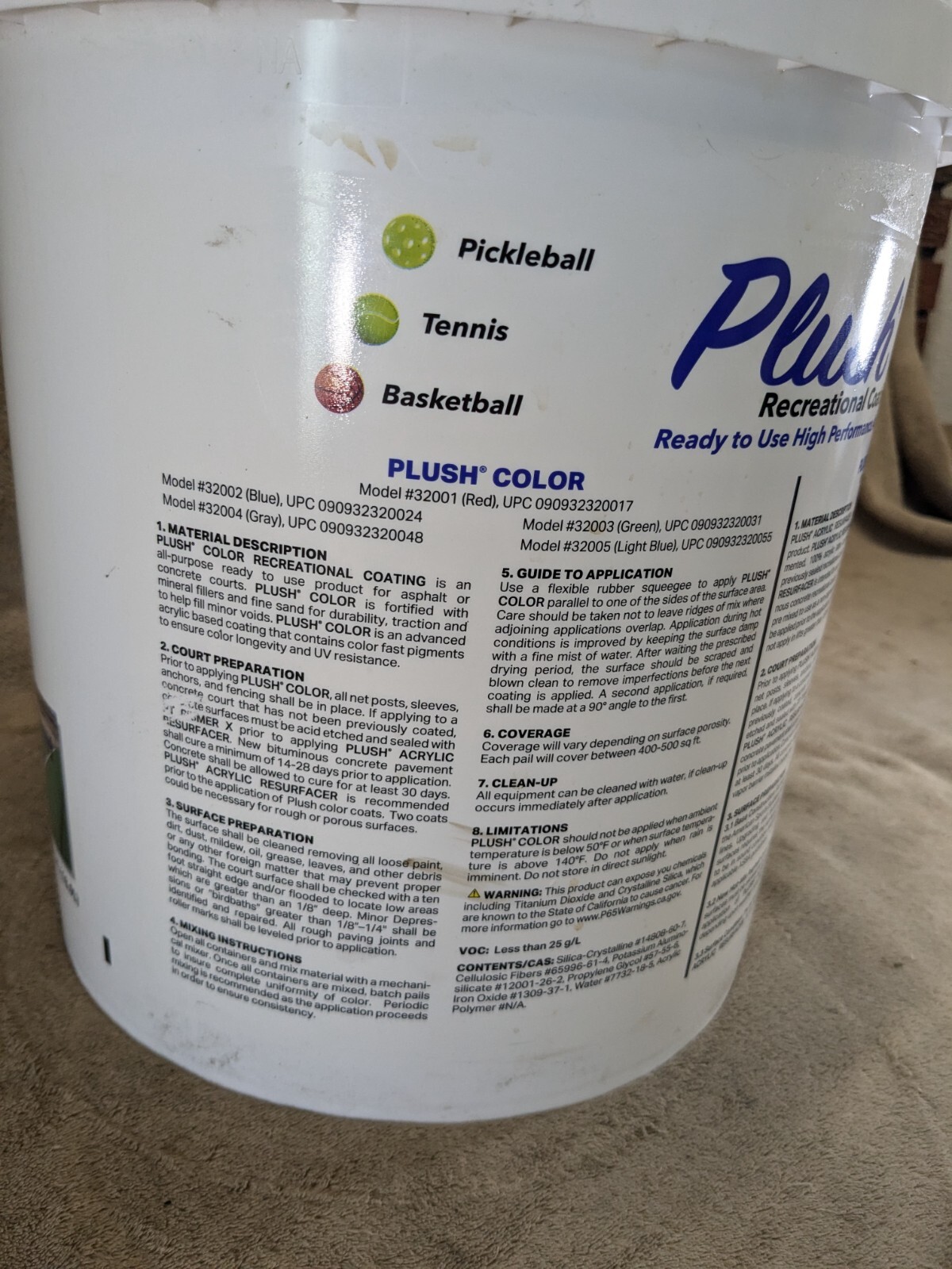 Plush 5 gal. Tournament Green Recreational Surface Coating