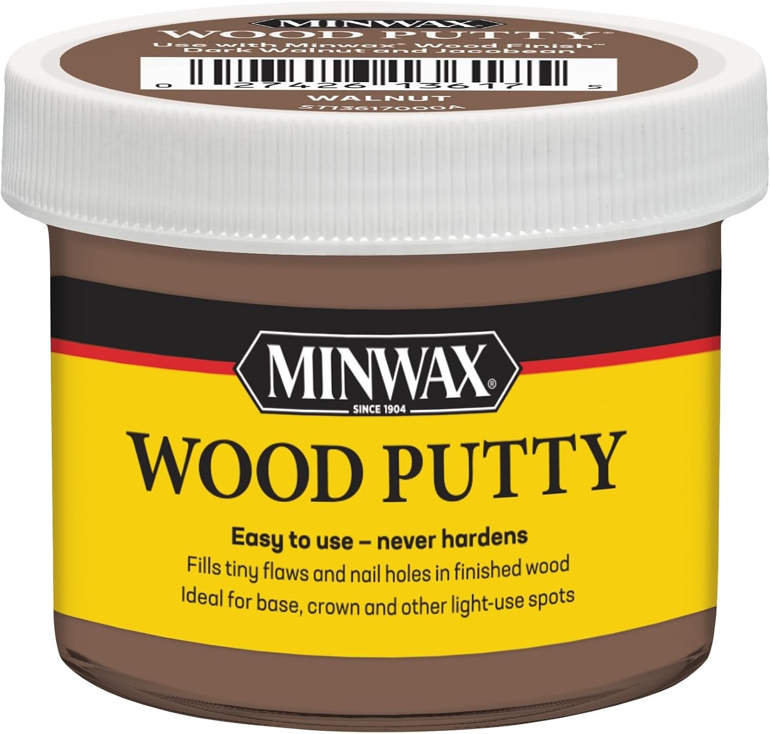 Wood Putty, Walnut, 3.75 oz.