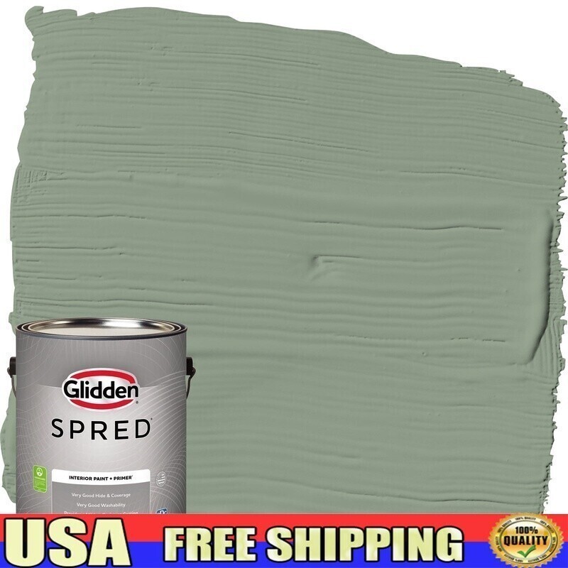 Interior Wall Paint Semi-Gloss Low VOC Eco-Friendly Washable Mildew Resistant US