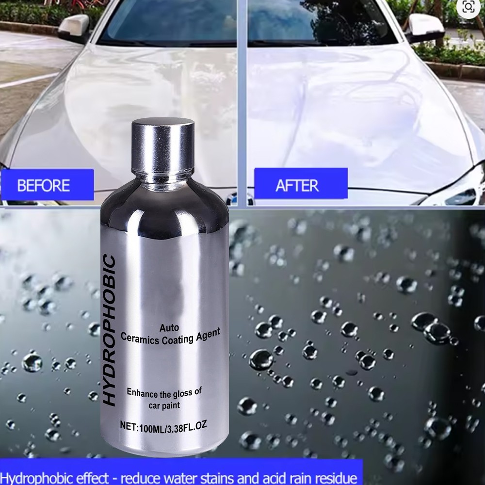 Auto Ceramics Coating Light Ceramic Coating for Cars 3.38 Fl Oz USA 1pc
