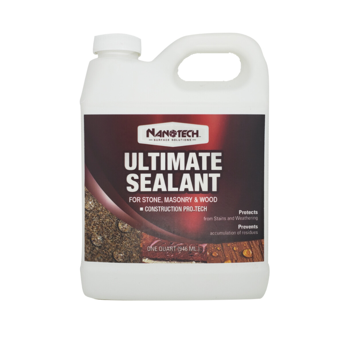 Nanotech Ultimate Sealant, Water Repellent Stone, Concrete, Brick, Clay- 32 Oz