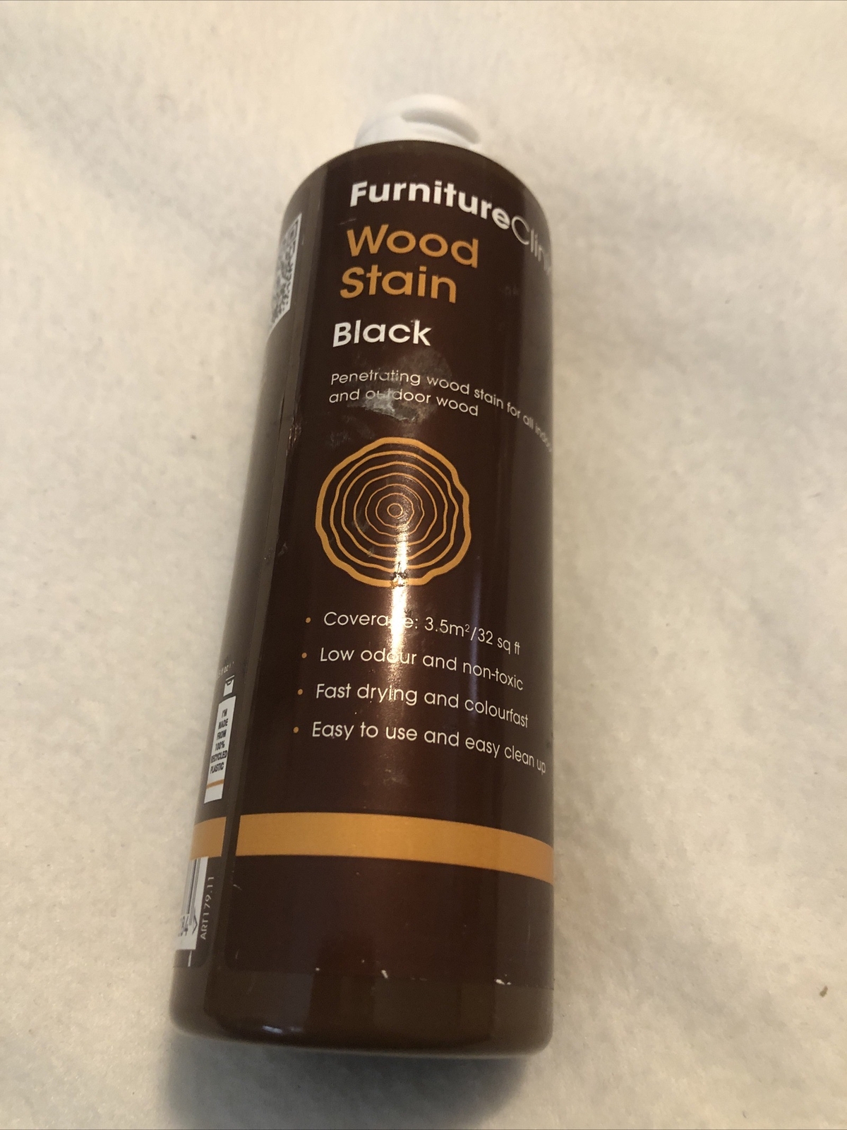 Interior Wood Varnish | Extra Tough Water-Based Varnish for 500 ml Black
