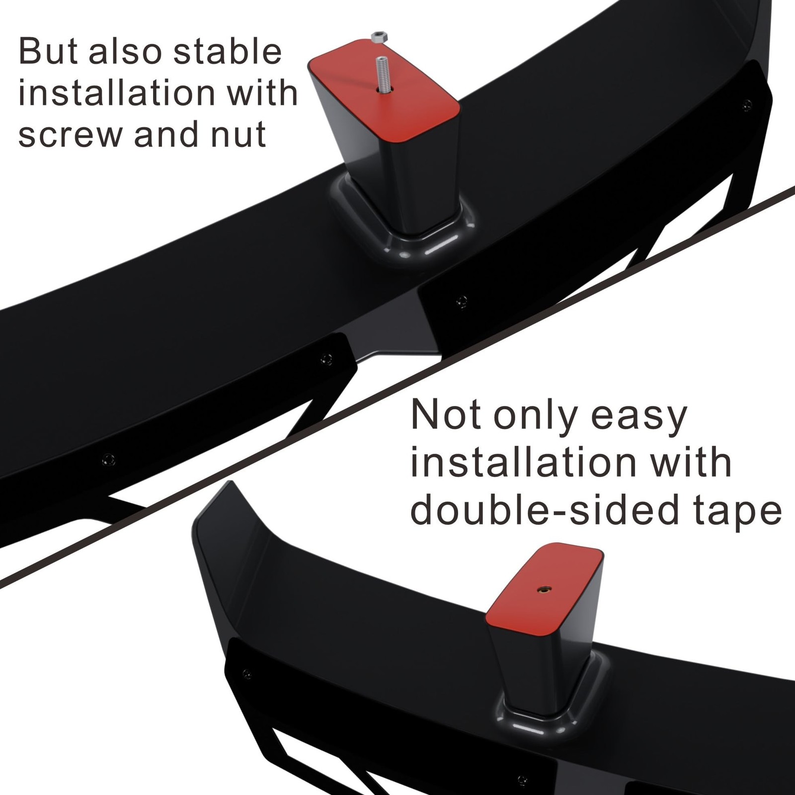 Rear Trunk Spoiler Wing Compatible with Hyundai Sonata Sedan 2011-2019 Access…