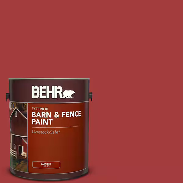 1 Gal. Red Barn and Fence Exterior Paint