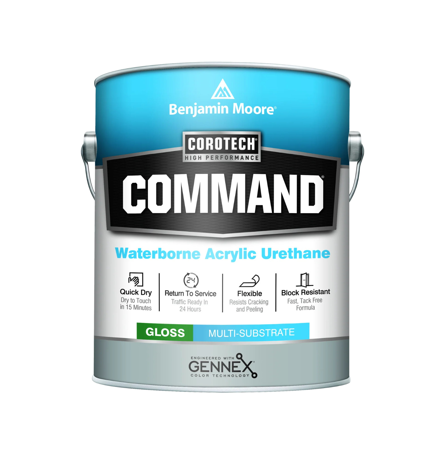Benjamin Moore Corotech Command Gloss Int/Ext Waterborne Acrylic Urethane