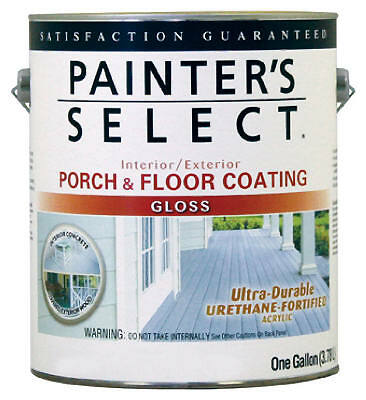 1-Gallon Gloss White Porch & Floor Coating – Pack of 2