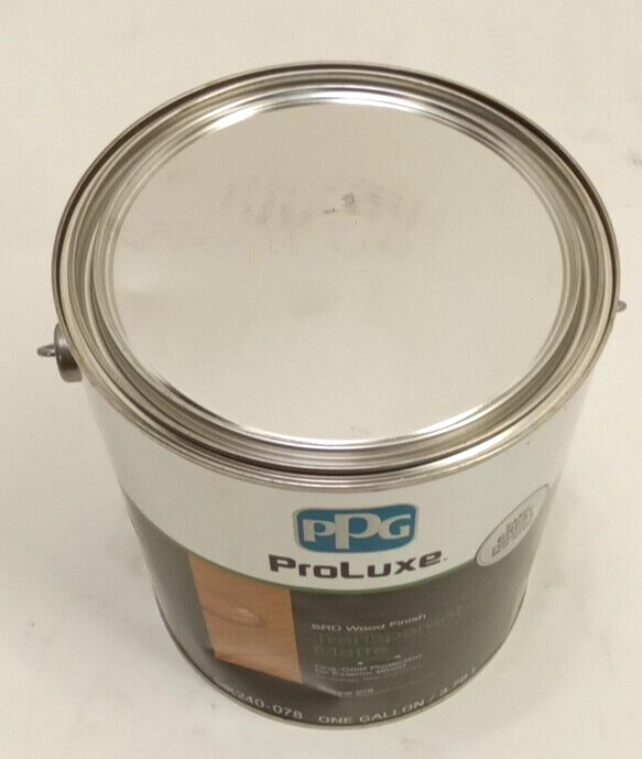 PPG Proluxe SIK240-078 Transparent Matte SRD Wood Finish 078 Natural 1 Gallon