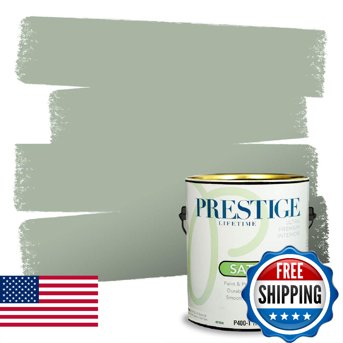 Prestige Paints P400-T-466Bm Interior Paint And Premiumr In One Satin Comparable