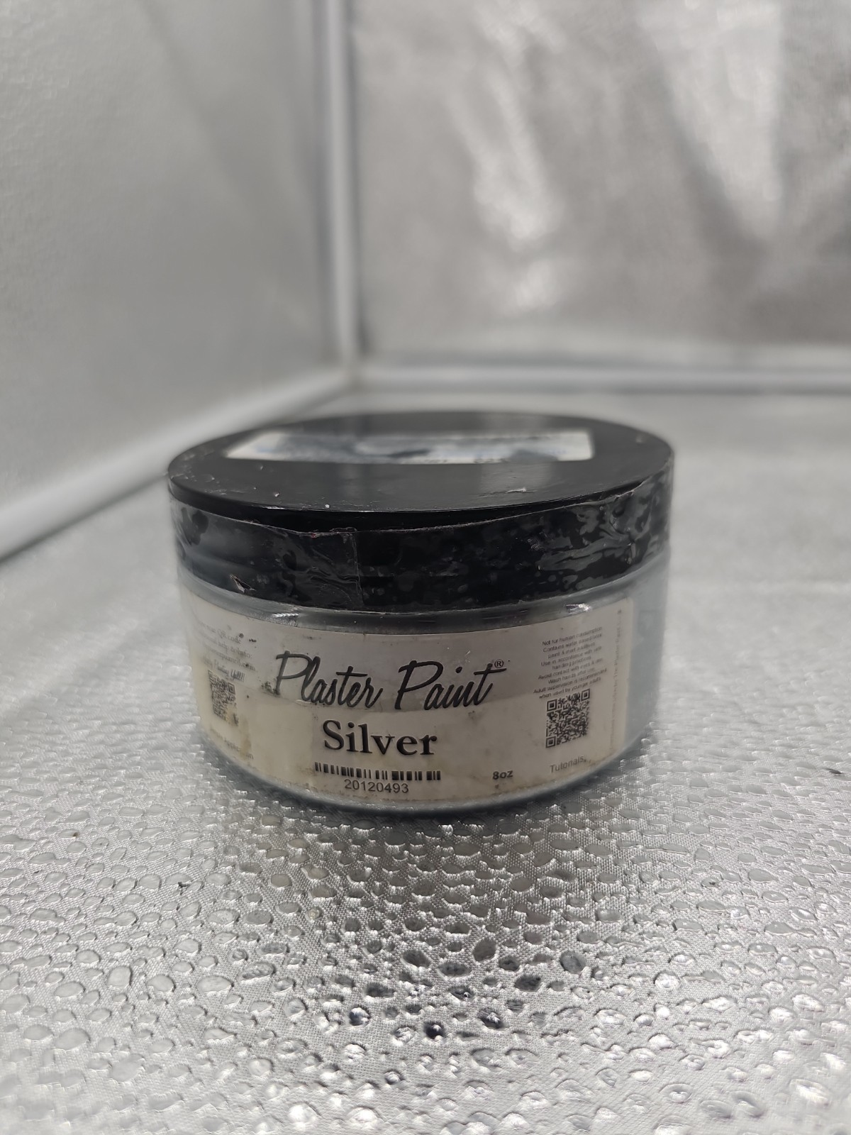 New Plaster Paint Company 8oz Furniture Paint In Crackle Sealant Required