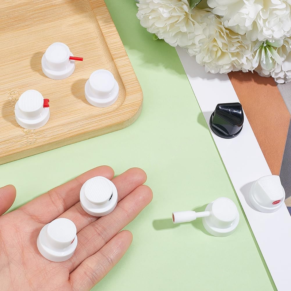 32 Pcs Replacement Paint Caps, Universal Aerosol Can Female Cans Can3615