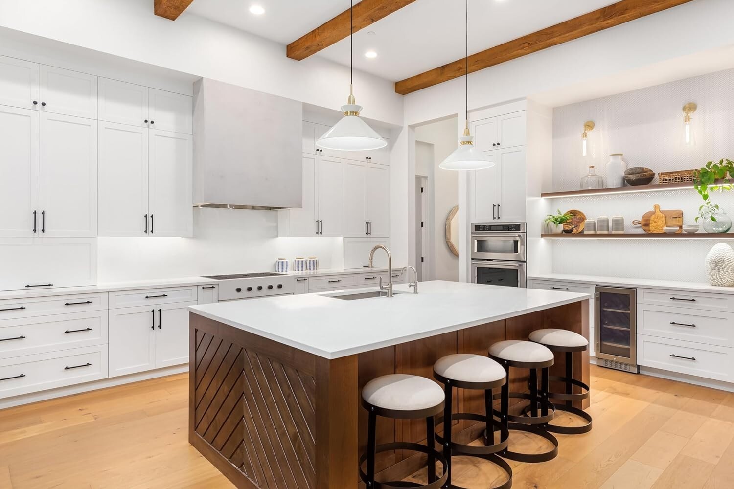 Low Odor & Eco-Friendly Epoxy Quartz Countertop Paint – White Glass Finish