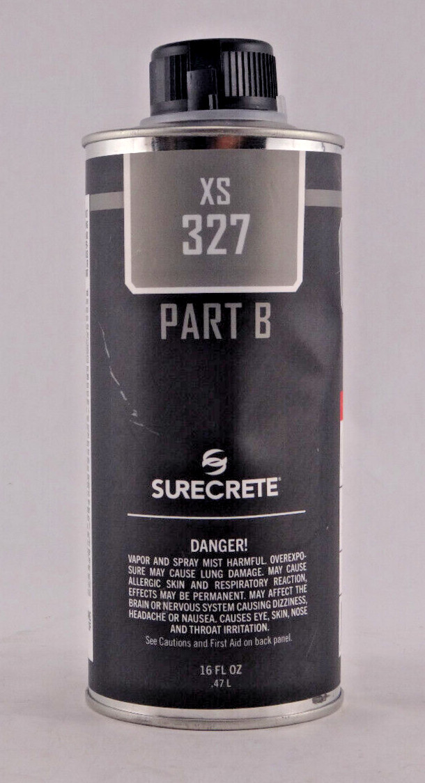 Surecrete XS327 Part B 16 fl oz Brand New Free Shipping