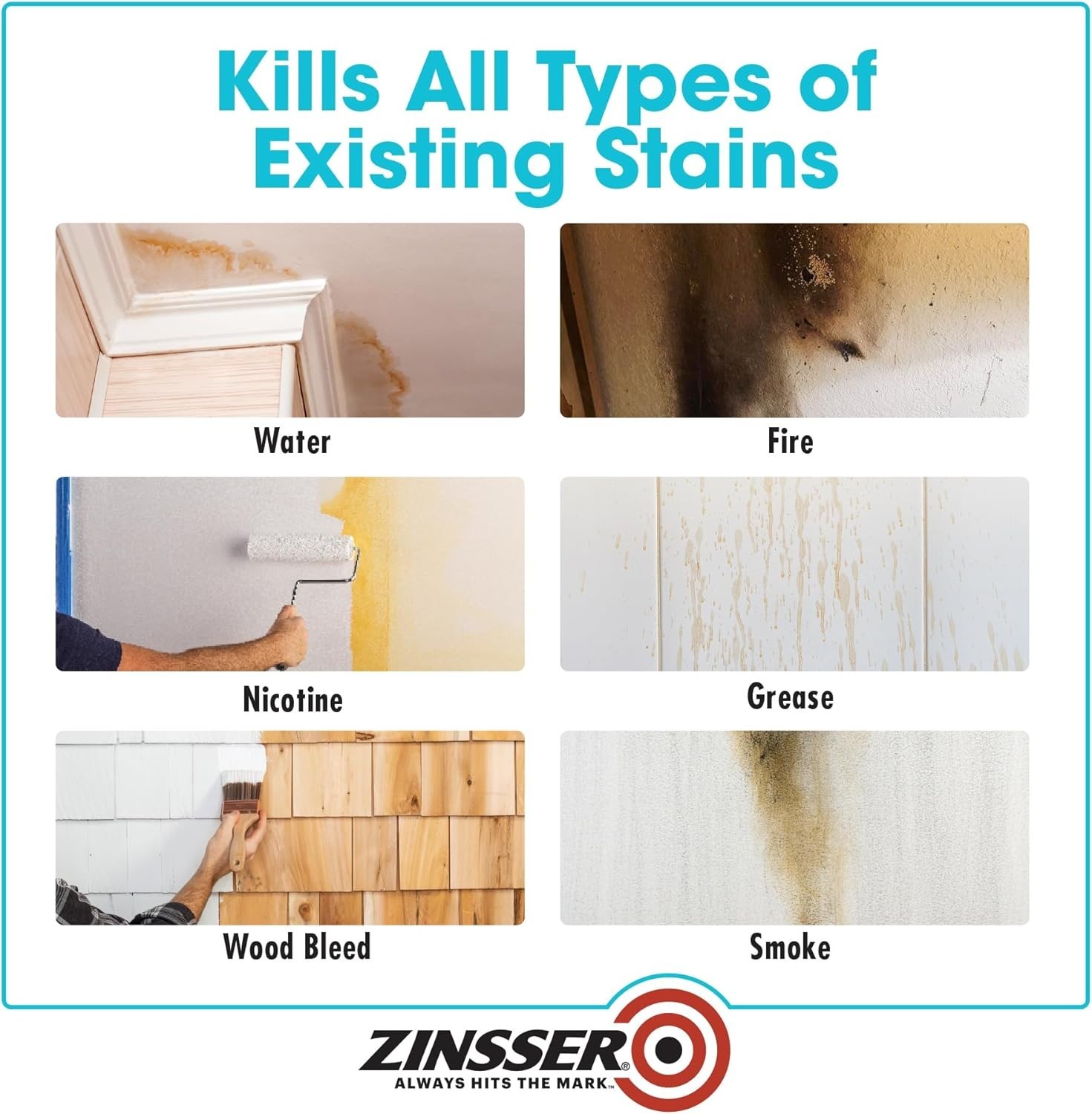Water-Based Stain Killing Primer 1 Quart – Fast & Effective for Home Projects